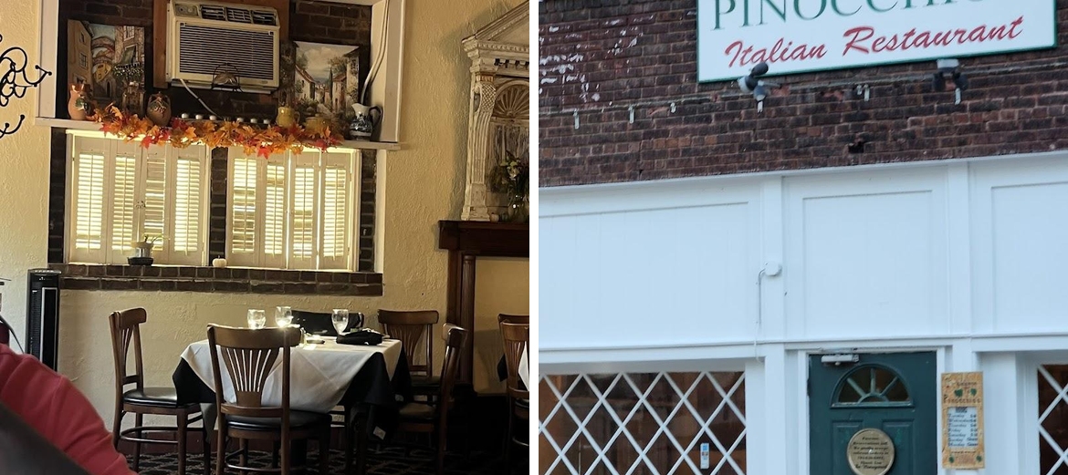Pinocchio's Italian Restaurant.