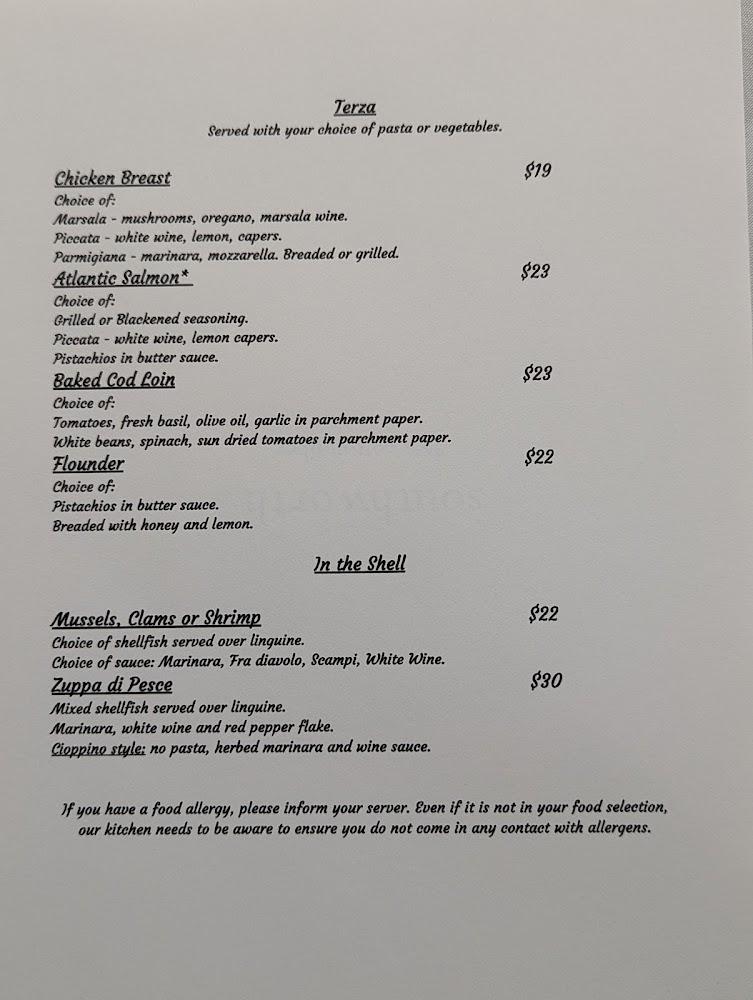Pinocchio's Italian Restaurant. Menu image 4